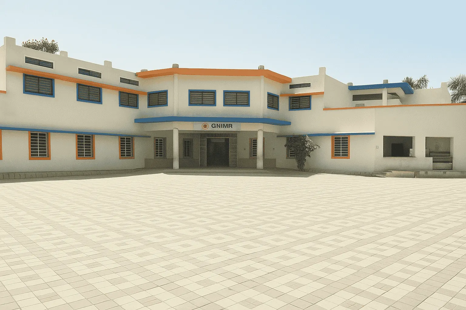 Front view of the GNiMR campus